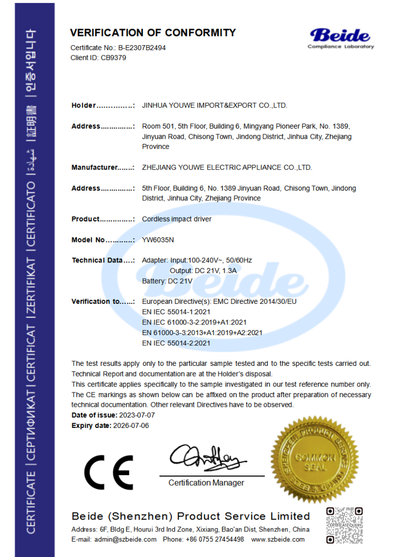 CERTIFICATION3