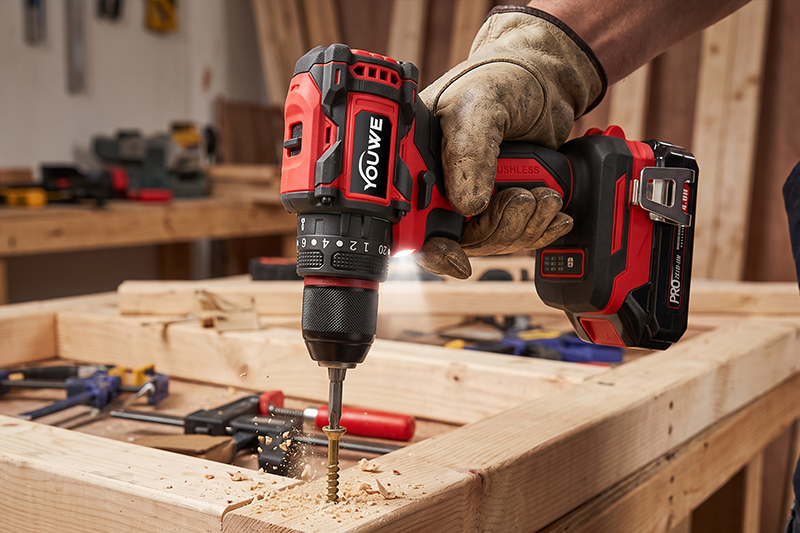drill wood